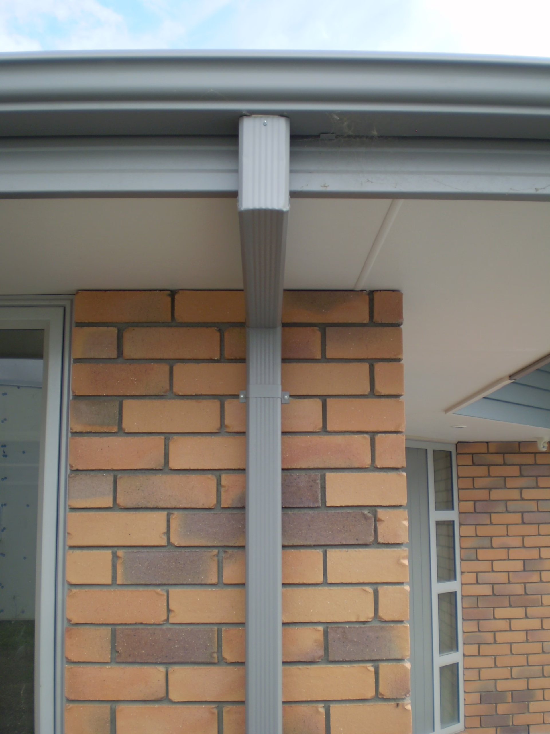 Rectangle Colorsteel downpipe with durable finish